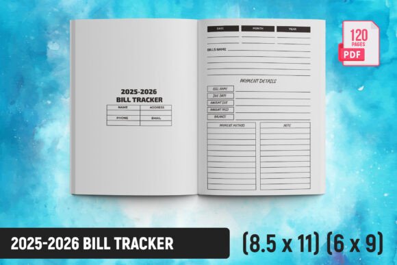 2025-2026 Bill Tracker KDP: A Practical Tool for Financial Organization