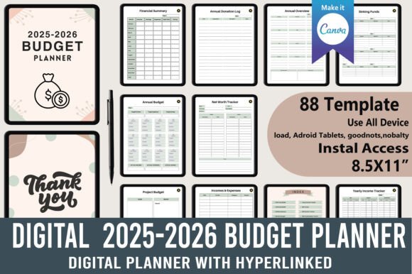 2025-2026 Digital Budget Planner: A Comprehensive Guide to Financial Organization