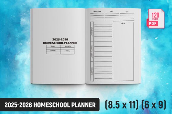 2025-2026 Homeschool Planner KDP: A Practical Guide for Parents and Educators