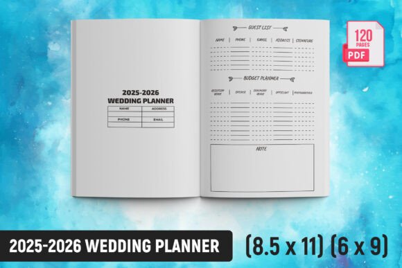 2025-2026 Wedding Planner KDP: A Practical Tool for Creative and Productive Workflows