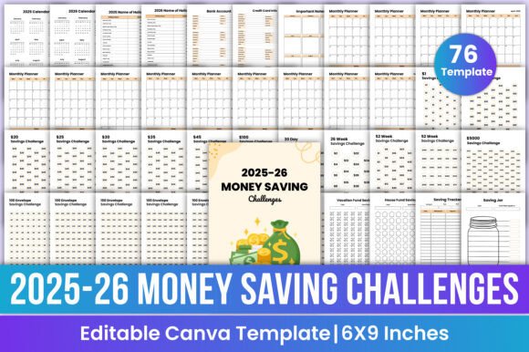 2025-26 Money Saving Challenge Book: A Strategic Tool for Financial Growth