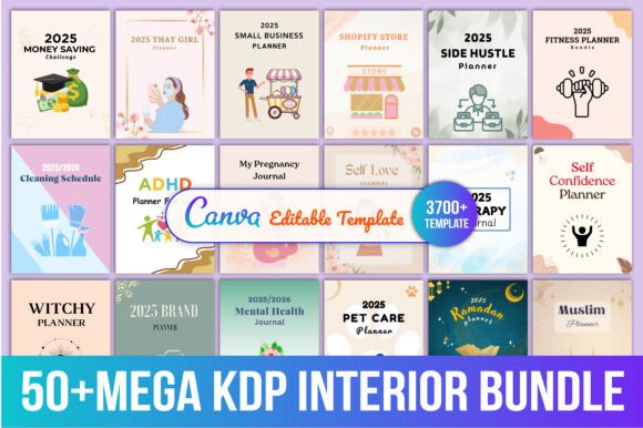 50 Mega KDP Interior Bundle: A Comprehensive Guide to Productivity and Creativity