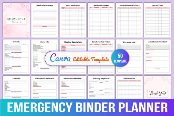 Emergency Binder: A Comprehensive Tool for Organized Preparedness