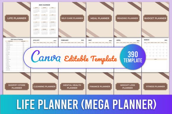 Life Planner Mega Planner: Your All-in-One Tool for Organizing Life