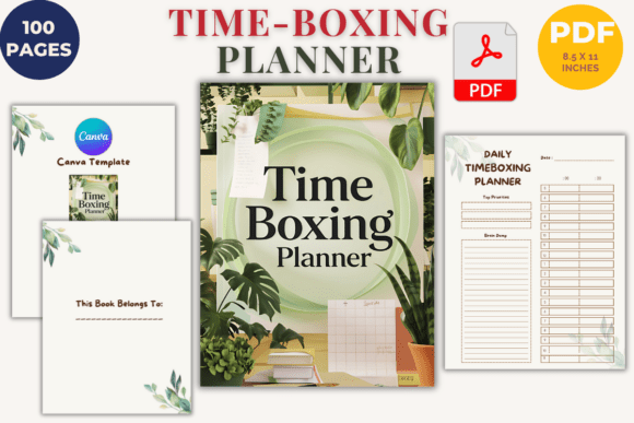 Master Your Day with the 🕒 Daily Timeboxing Planner PDF