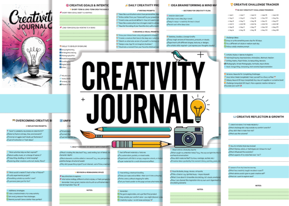 Unleash Your Inner Artist with Creativity Journal