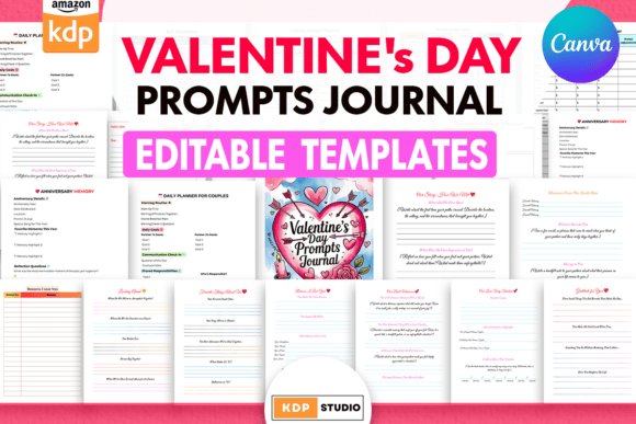 Valentine’s Day Prompts Journal: A Strategic Tool for Deepening Love and Connection